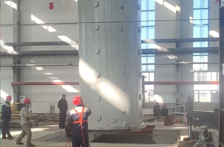 百盛金山鈦業繼1號電子束冷床熔煉EB爐投產運行一年后2號EB爐開始安裝